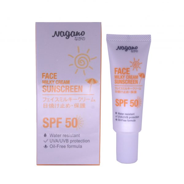 Nagano 1002 Face Milky Cream Sunscreen