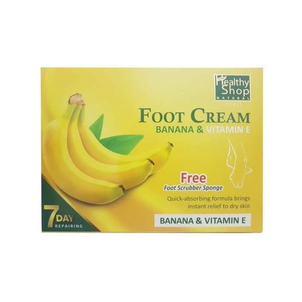 Healthy Shop 265 Foot Cream Banana & Vitamin E - Image 2