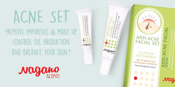 (2+1) Nagano 1007 Anti-Acne Facial Set - Image 3