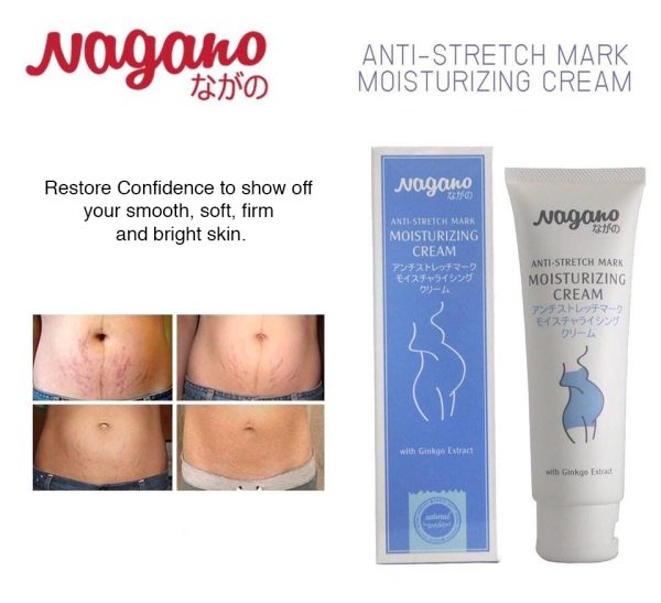 (2+1) Nagano 1018 Anti-Stretch Mark Moisturizing Cream - Image 2