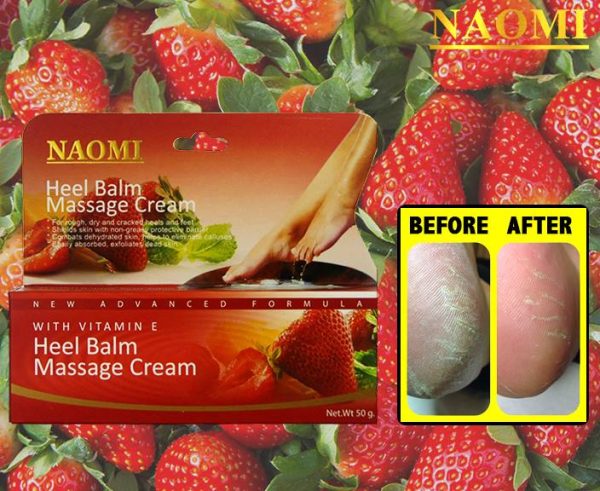 (1+1) Naomi 539 Heel Balm Massage Cream - Image 3