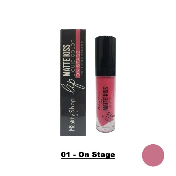 (1+1) Healthy Shop 812 Matte Kiss Liquid Colour Lipstick - Image 2