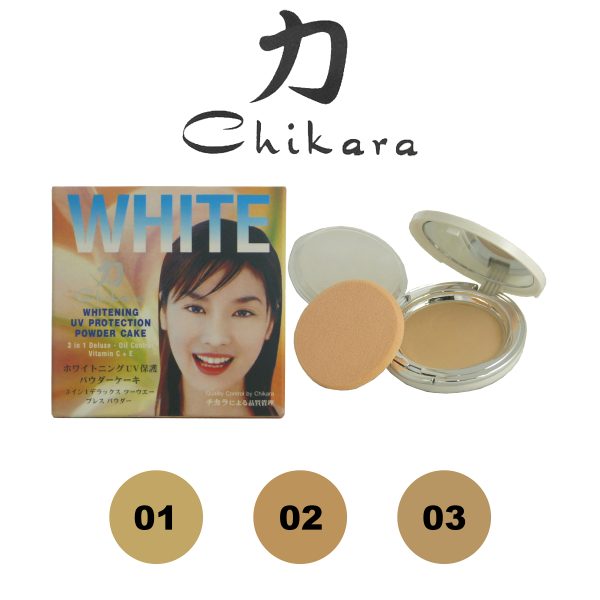 Chikara 9005 Whitening UV Powder Cake