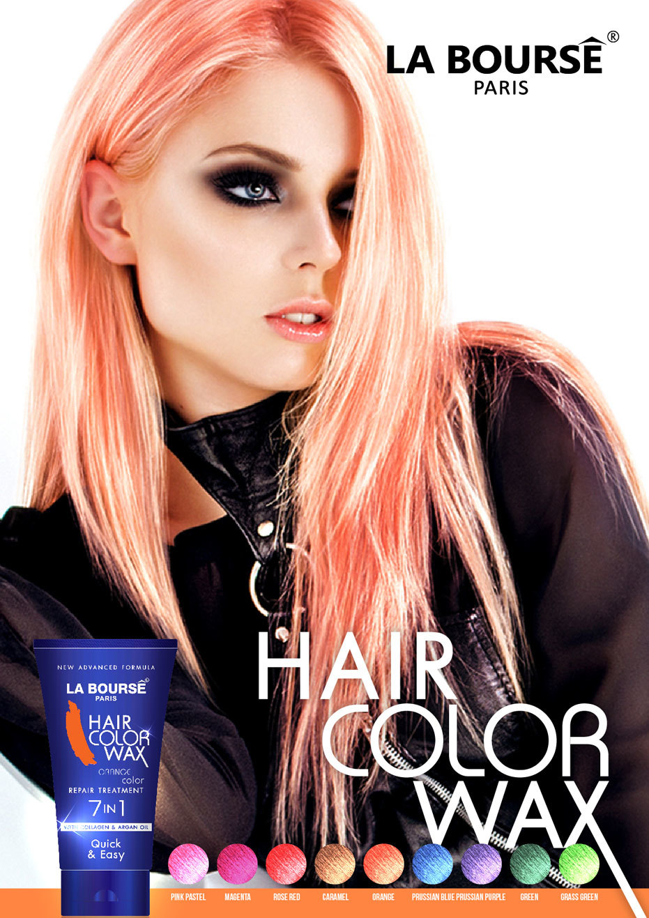 La Bourse 1142 Hair Color Wax (9 Colors) - Image 6