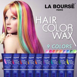 La Bourse 1142 Hair Color Wax (9 Colors)